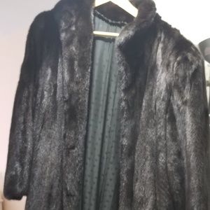 Genuine Mink Full Length Coat